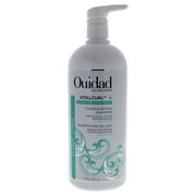 Ouidad VitalCurl+ Curly Hair Shampoo, Gentle Formula for Defined, Healthy-Looking Spirals, 33.8 oz